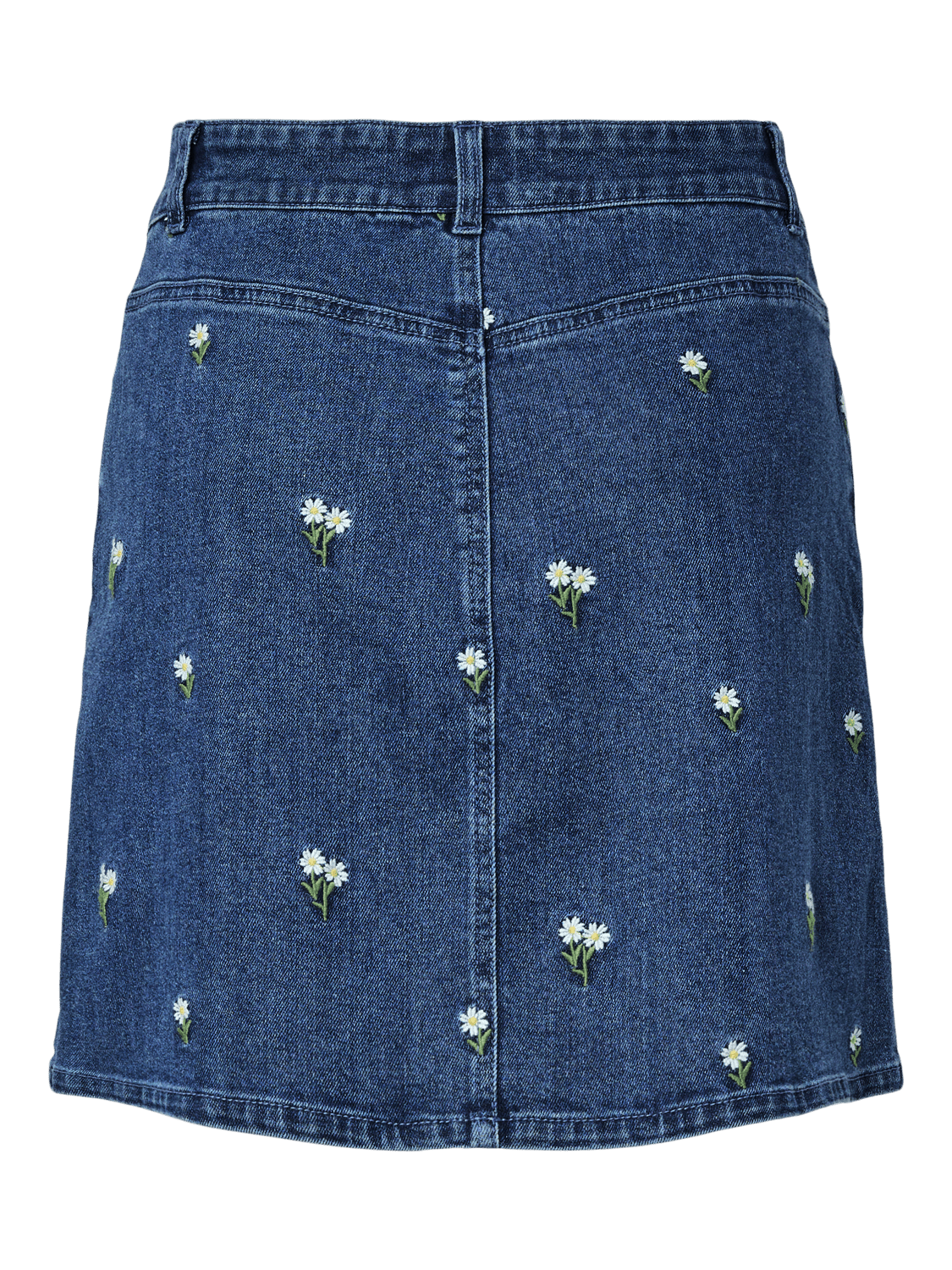 PCFLORA Short Skirt - Medium Blue Denim - VERO MODA & VILA Bergvik